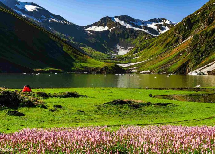 Lakes in azad kashmir neelum valley